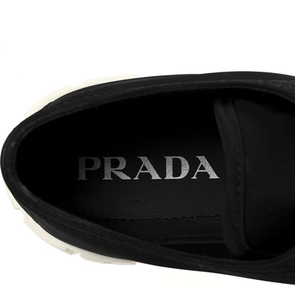 Prada Re-Nylon Gabardine Triangle Logo Double Wheel 50mm Sneakers 38.5 Black 8 of 8