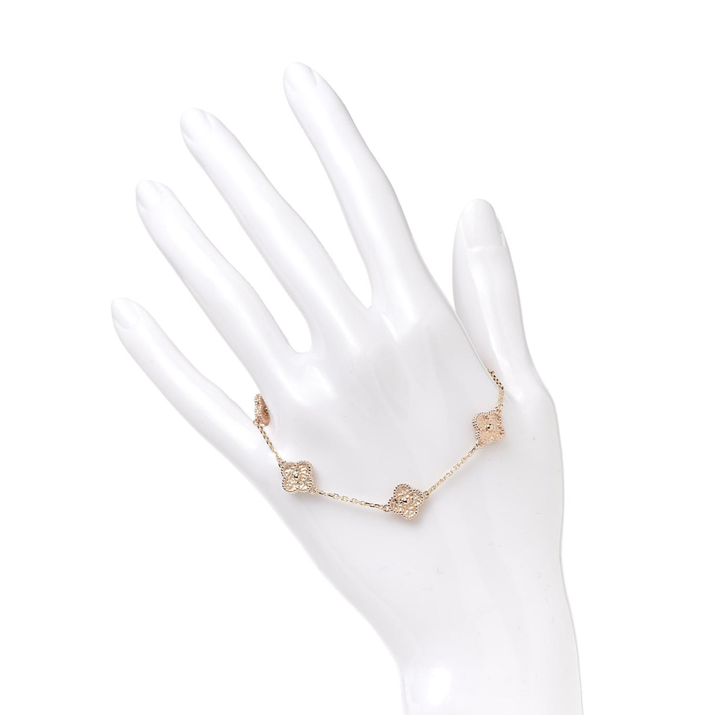 18K Rose Gold 6 Motifs Sweet Alhambra Bracelet