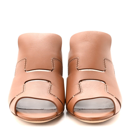 Hermes Calfskin Right Mules 36 Palissandre 3 of 9