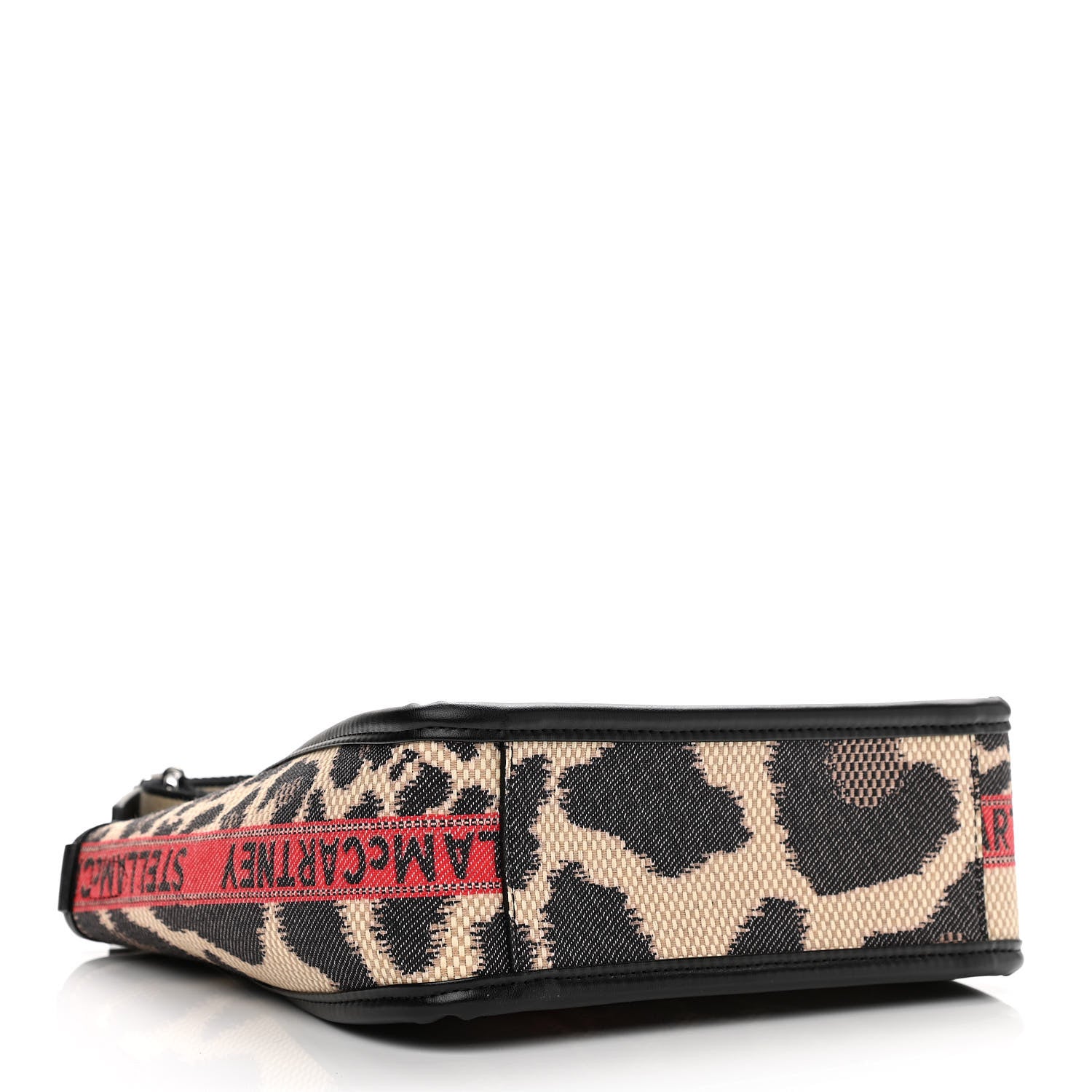 Stella McCartney Eco Leopard Logo Mini Crossbody Black 4 of 10