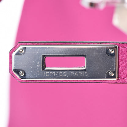Hermes Togo Kelly Retourne 28 Rose Pourpre 23 of 38