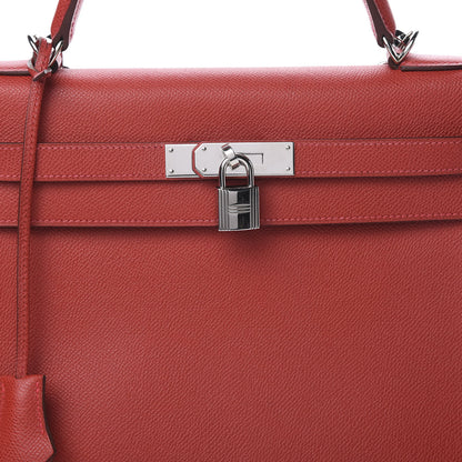 Hermes Epsom Kelly Retourne 32 Rouge Casaque 9 of 13