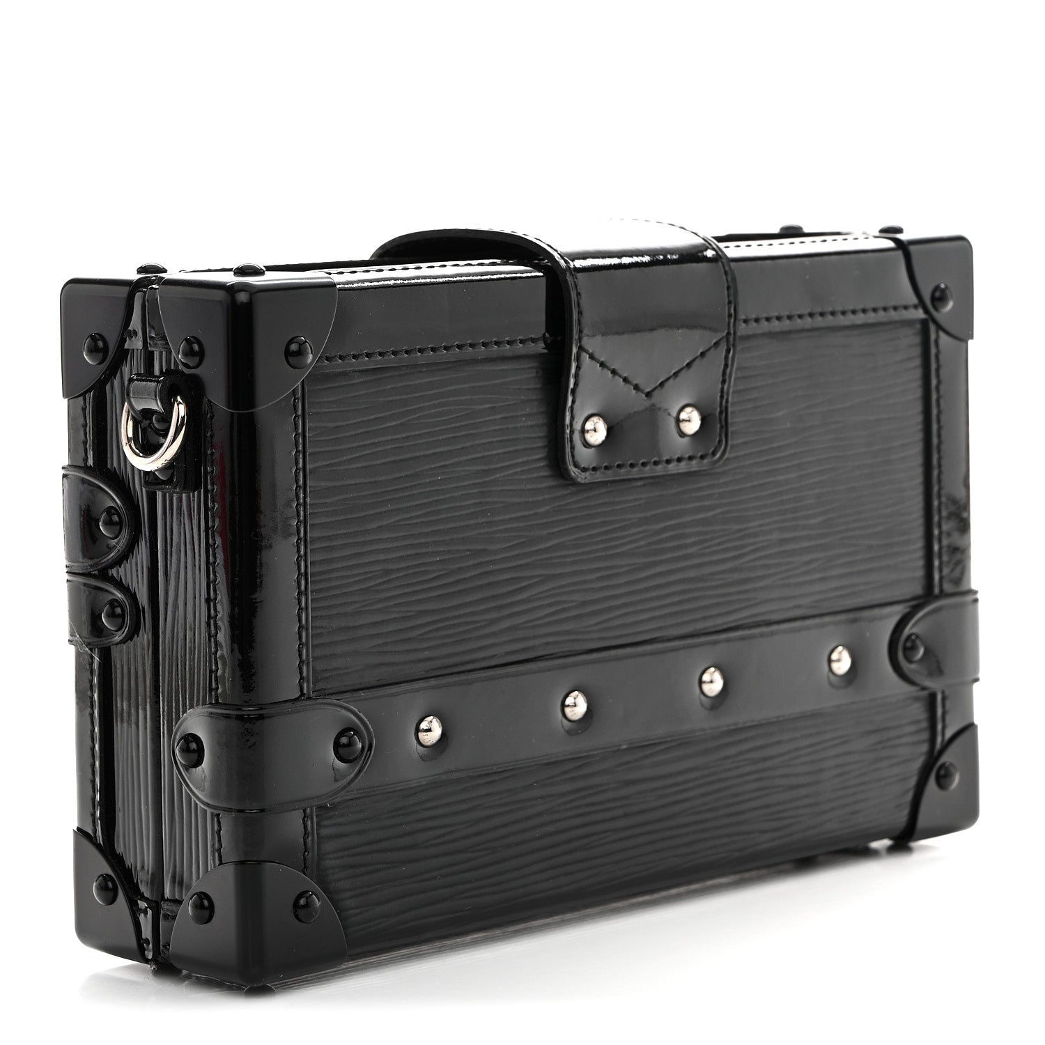 Louis Vuitton Epi Petite Malle Black 3 of 12