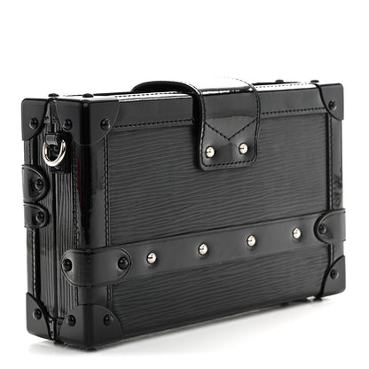 Louis Vuitton Epi Petite Malle Black 3 of 12