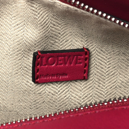 Loewe Calfskin Mini Puzzle Bag Raspberry 6 of 10