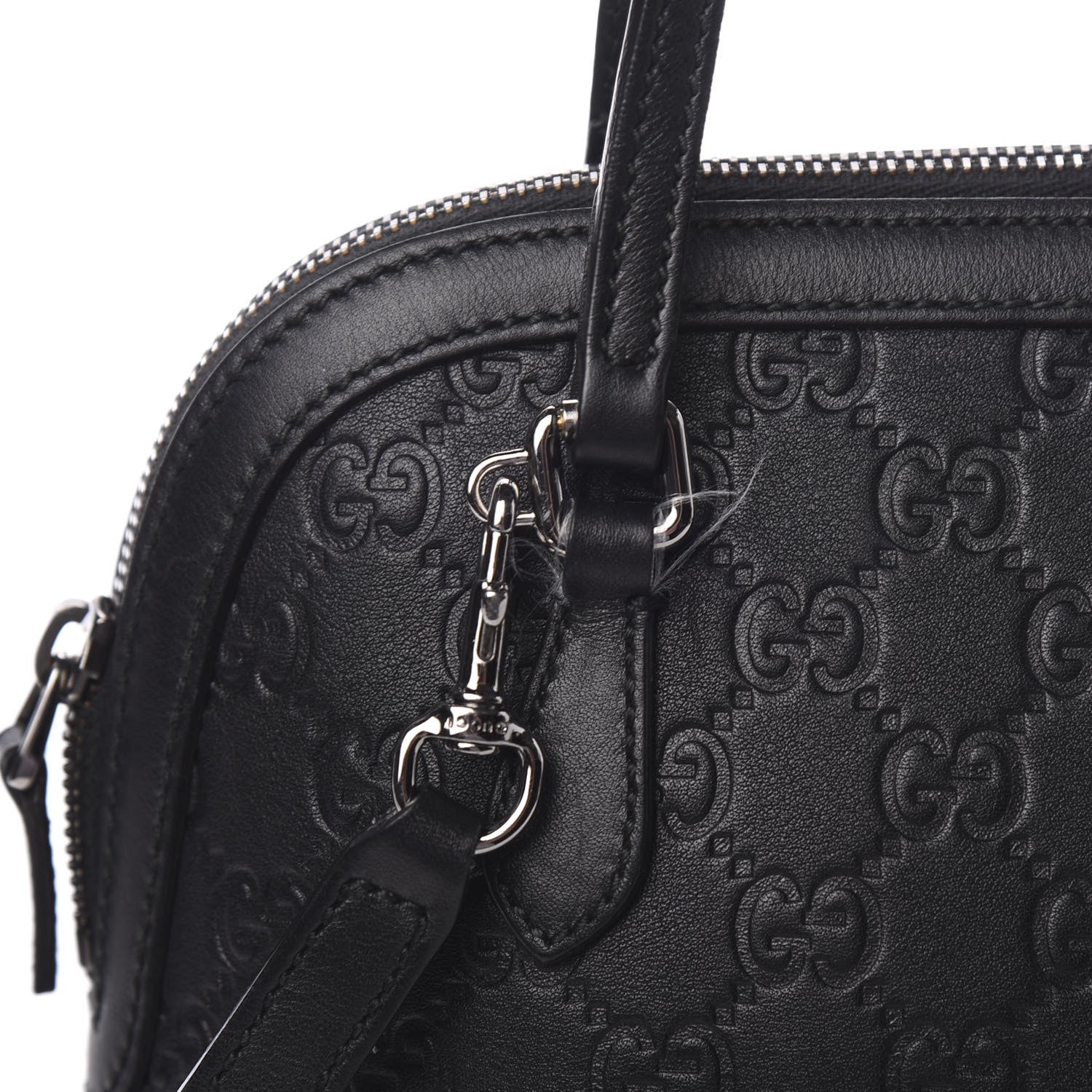 Gucci Guccissima Mini Dome Bag Black 10 of 10