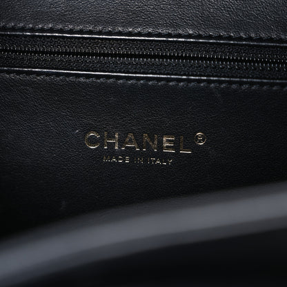 Chanel Caviar Quilted Large CC Filigree Vanity Case Black 7 of 12