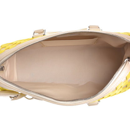 Louis Vuitton Damier Cubic Speedy East West Yellow 5 of 7