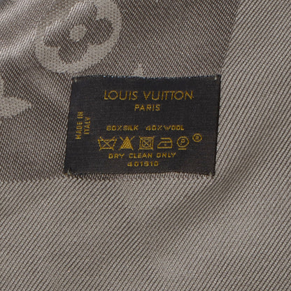Louis Vuitton Silk Wool Monogram Shawl Verone 5 of 5