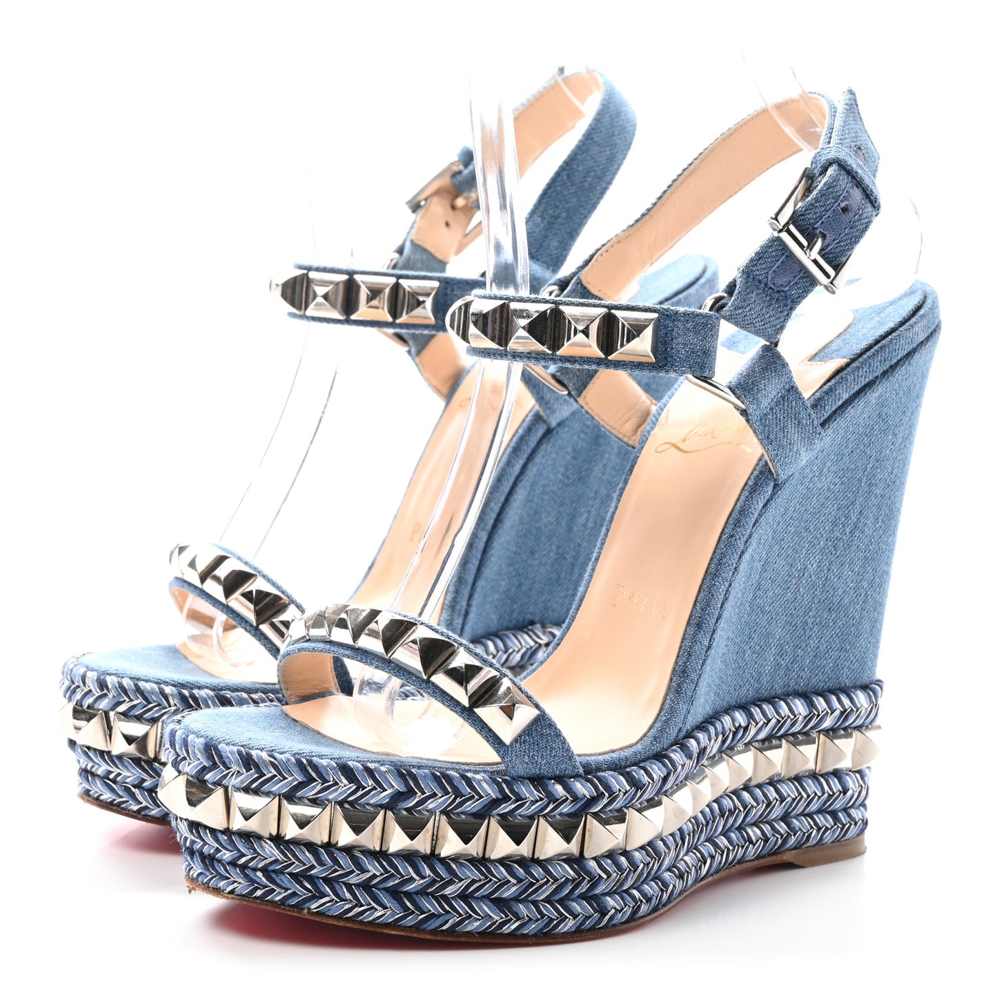 Denim Cataclou 120 Wedge Sandals 36 Blue