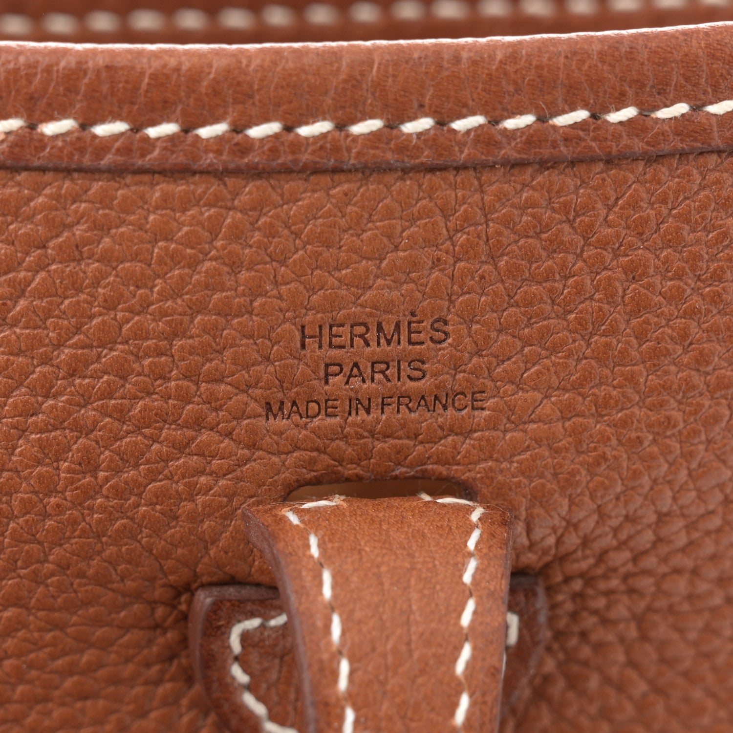 Hermes Taurillon Maurice Evelyne TPM Fauve 6 of 11