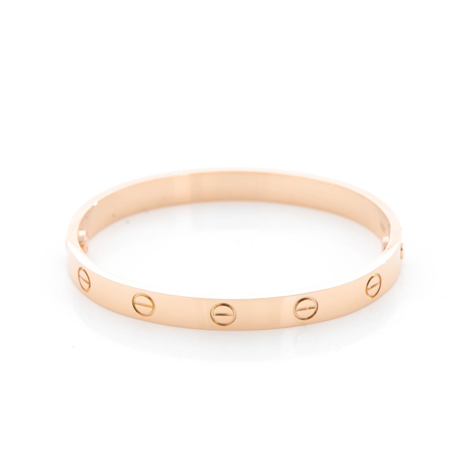 Cartier 18K Pink Gold LOVE Bracelet 16 4 of 5