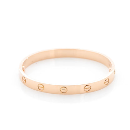Cartier 18K Pink Gold LOVE Bracelet 16 4 of 5