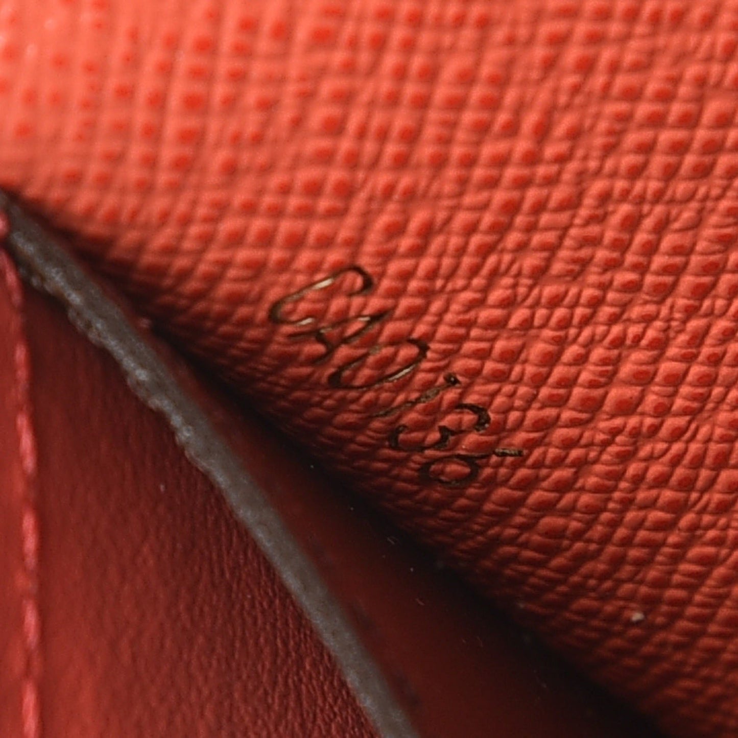Monogram Emilie Wallet Poppy