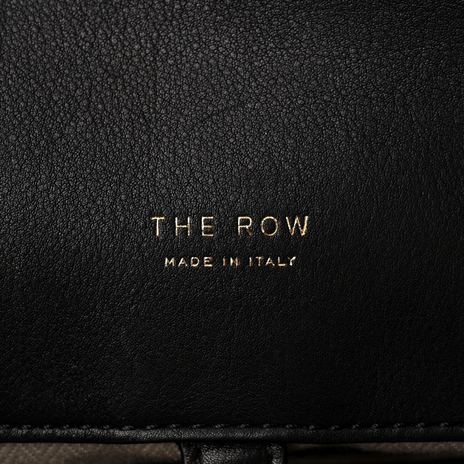 The Row Polished Saddle Calfskin Soft Margaux 17 Black 6 of 9