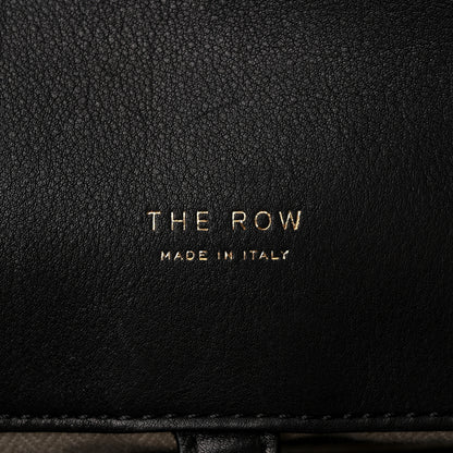 The Row Polished Saddle Calfskin Soft Margaux 17 Black 6 of 9