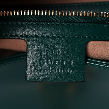 Gucci Boarded Dyana Lux Calfskin Small Jackie 1961 Hobo Emerald 6 of 12