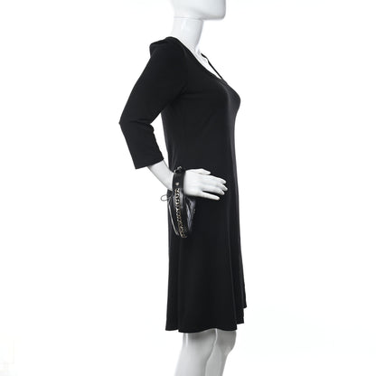 Chanel Quilted Chain Around Pouch Black 2 of 10