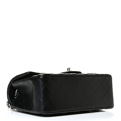 Chanel Lambskin Quilted Mini Rectangular Flap Black 4 of 22