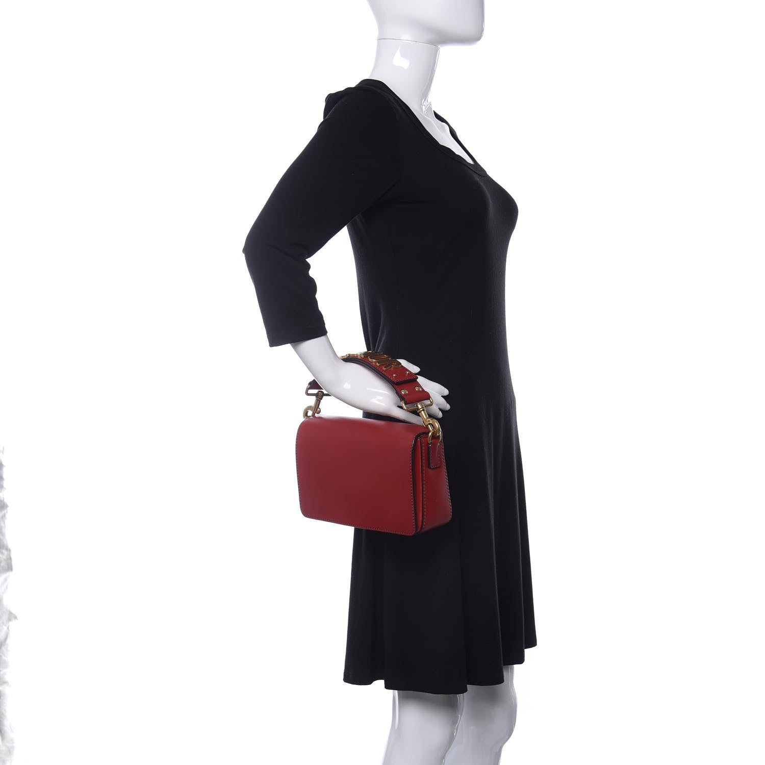 Christian Dior Calfskin J'Adior Flap Bag Red 2 of 8