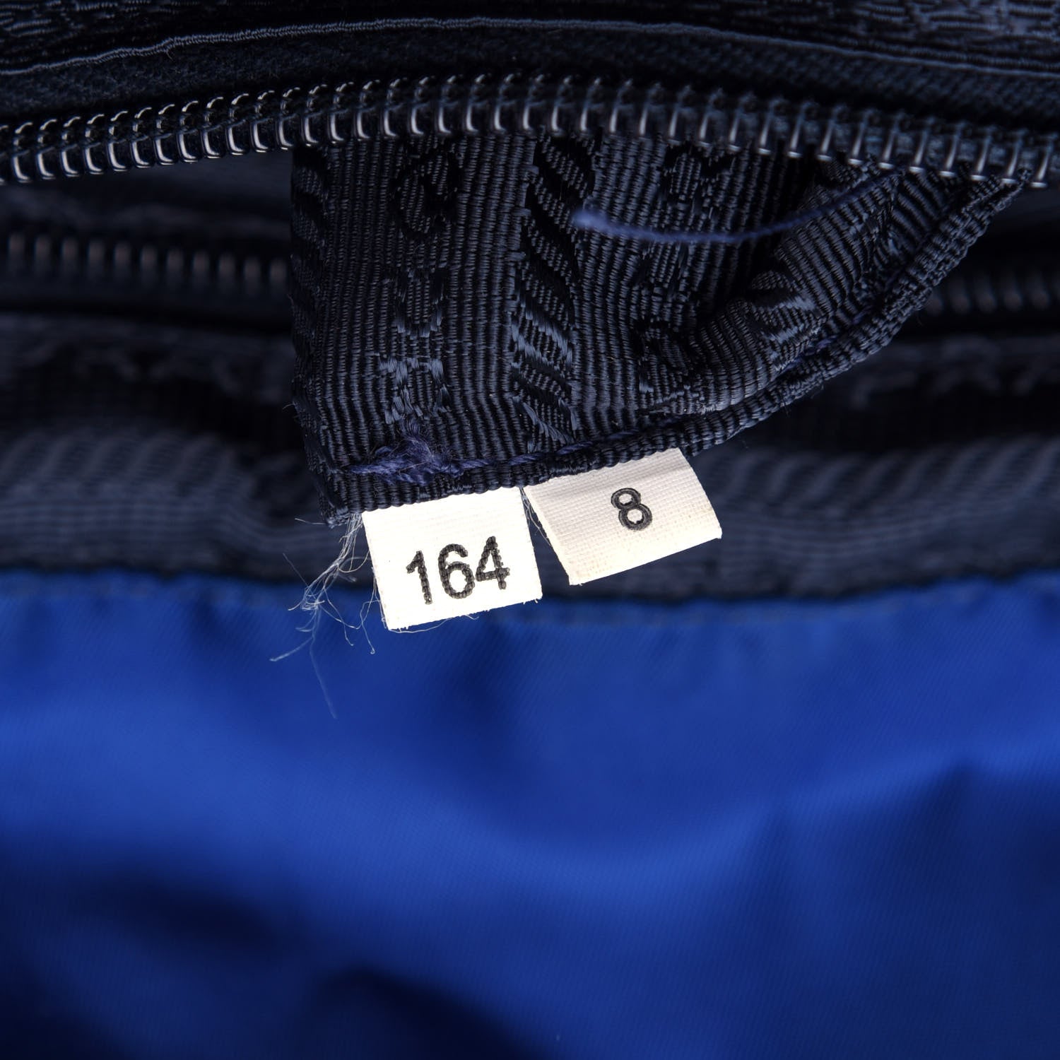 Prada Tessuto Nylon Saffiano Vela Backpack Bleuette 7 of 11