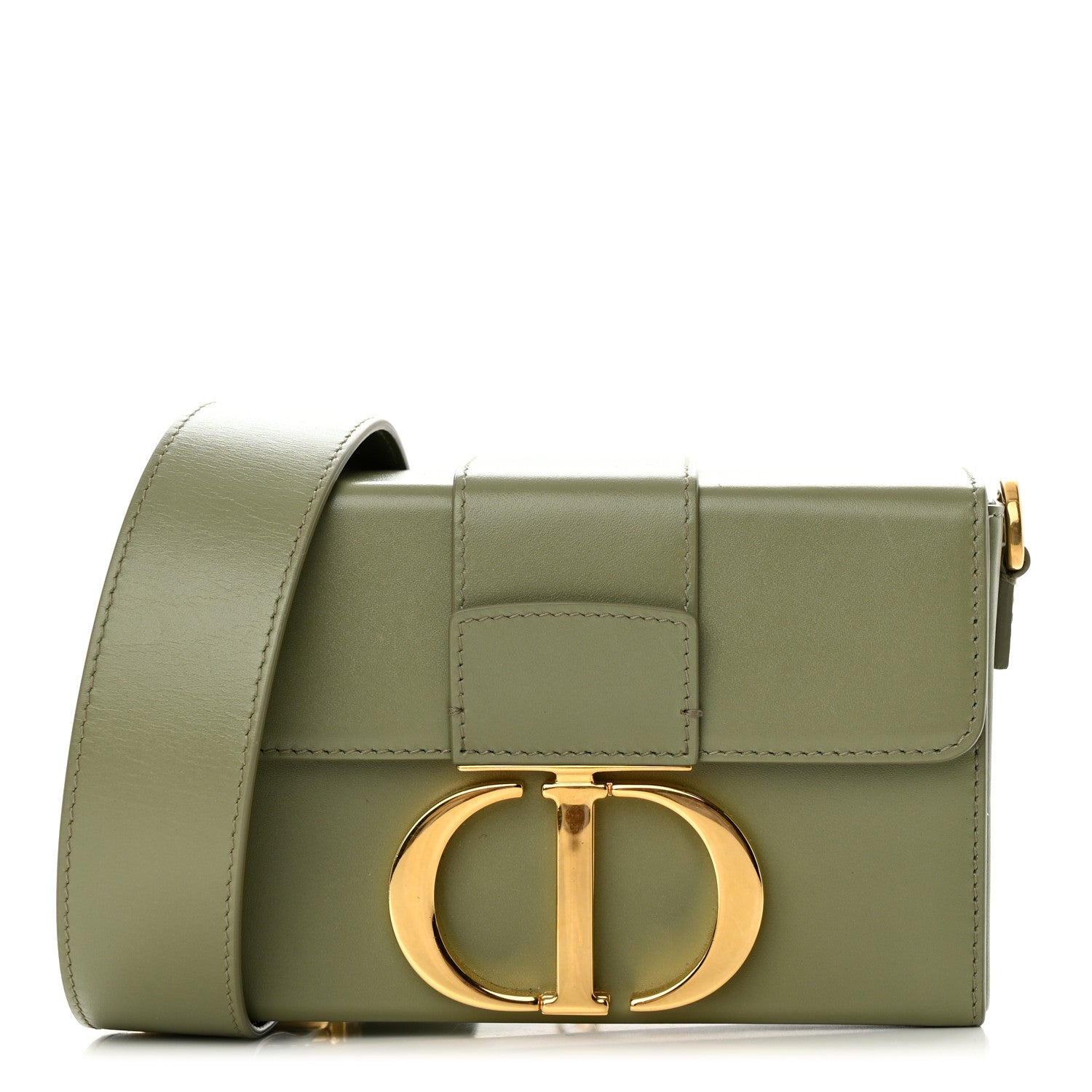 Christian Dior Box Calfskin 30 Montaigne Box Bag Mint Green 1 of 16
