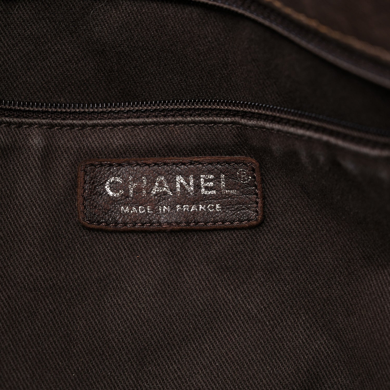 Chanel Metallic Aged Calfskin Large Shopping In Moscow Tote Bronze 6 of 15