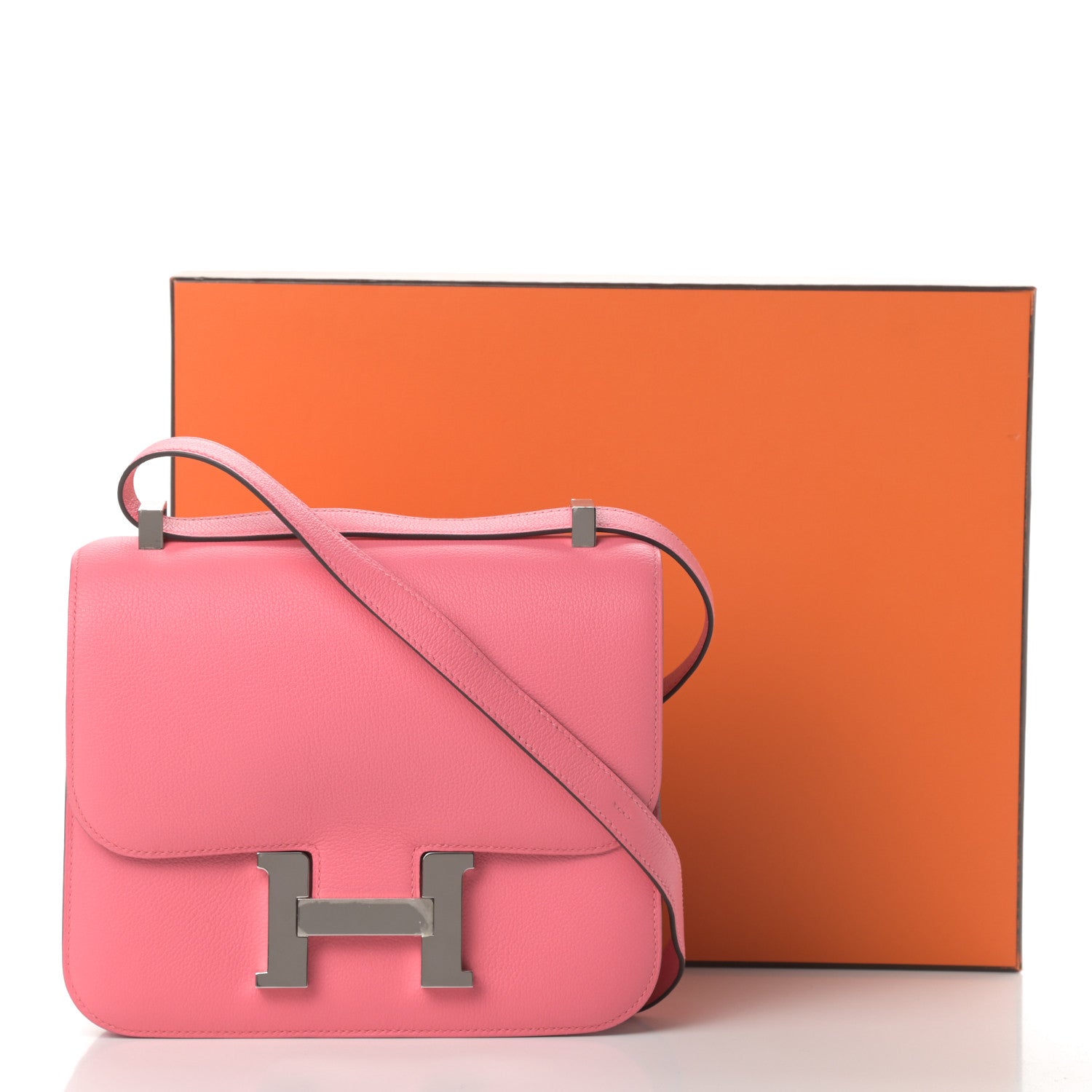 Hermes Evercolor Constance 24 Rose Azalee 13 of 13