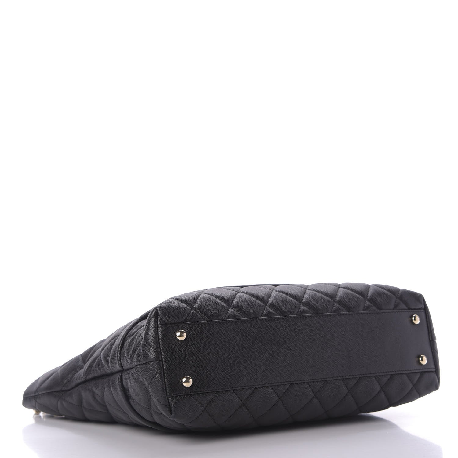 Chanel Caviar Quilted Rolled Up Tote Black 4 of 10