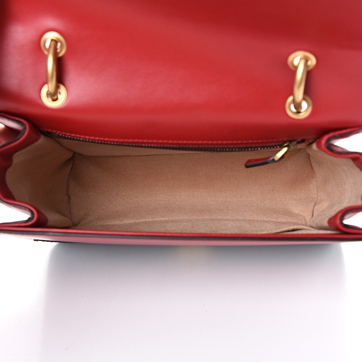 Calfskin Sylvie Web Queen Margaret Shoulder Bag Blue Agata Hibiscus Red Mystic White
