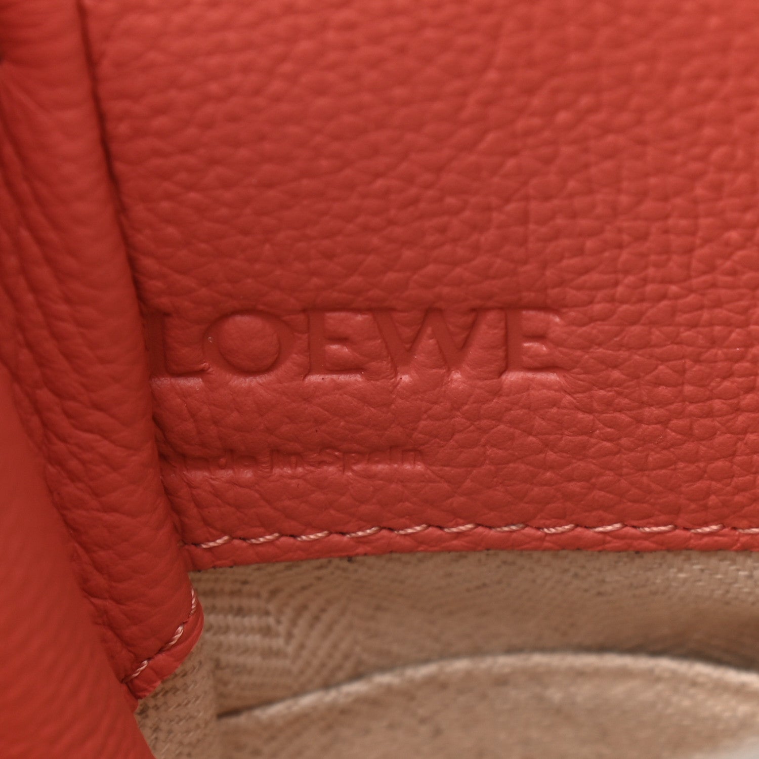Loewe Calfskin Mini Hammock Shoulder Bag Pink Tulip 6 of 9