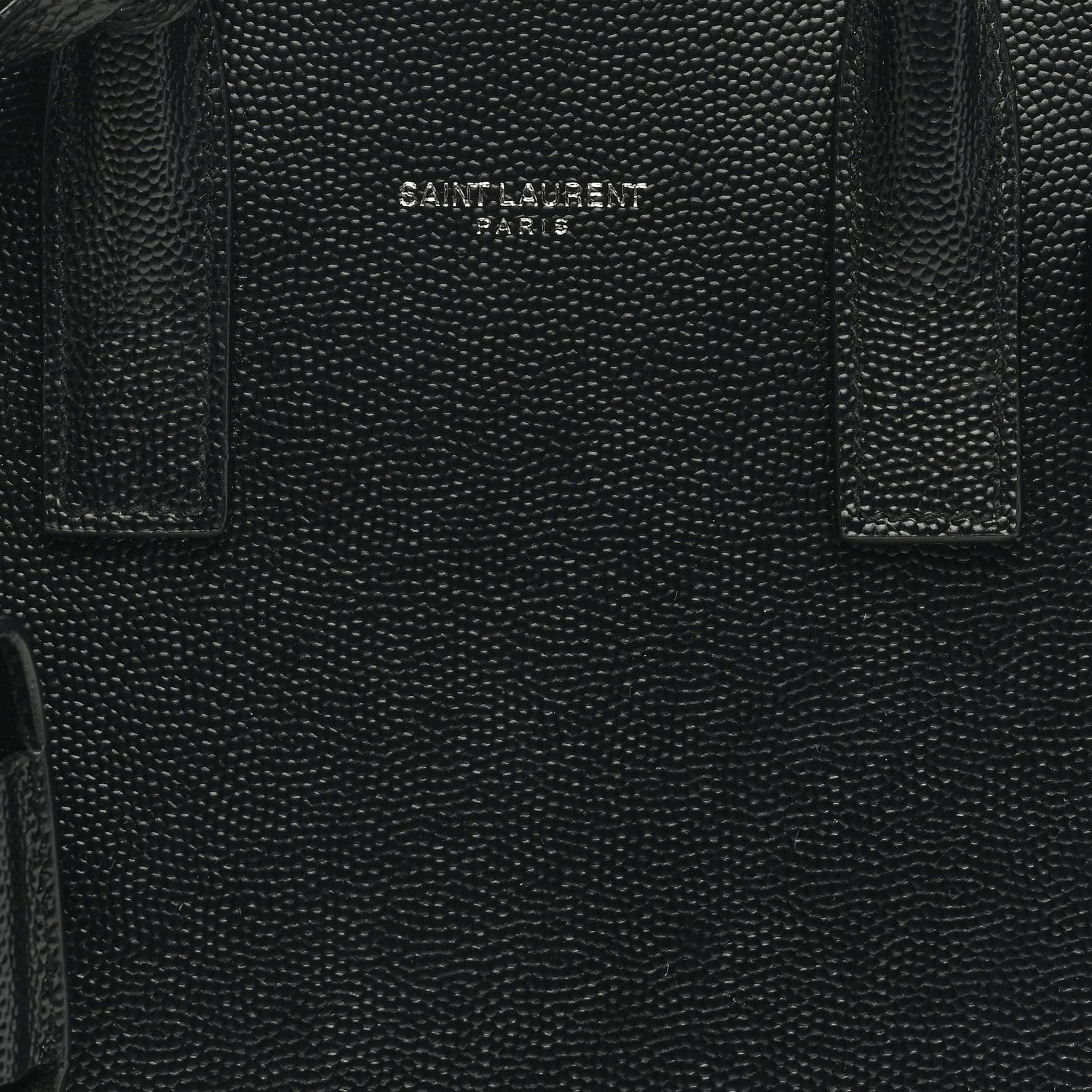 Saint Laurent SAINT LAURENT Grained Calfskin Nano Sac De Jour Black 7 of 10