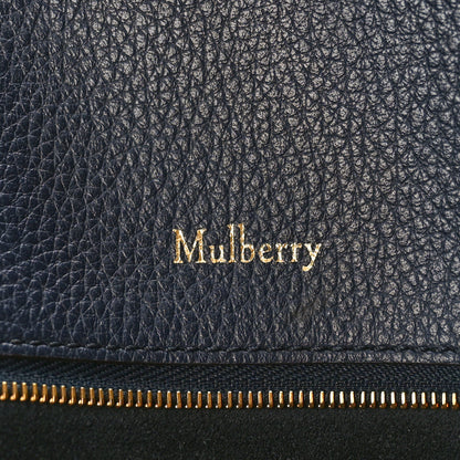 Mulberry Heavy Grain Small Vale Tote Bright Navy 7 of 9