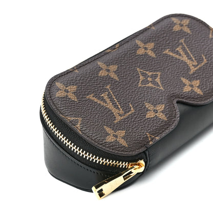 Louis Vuitton Monogram Emilie Zippered Sunglasses Case Black 9 of 10