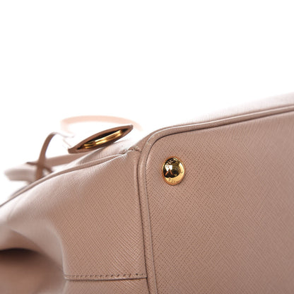 Prada Saffiano Small Galleria Double Zip Tote Cammeo 10 of 15
