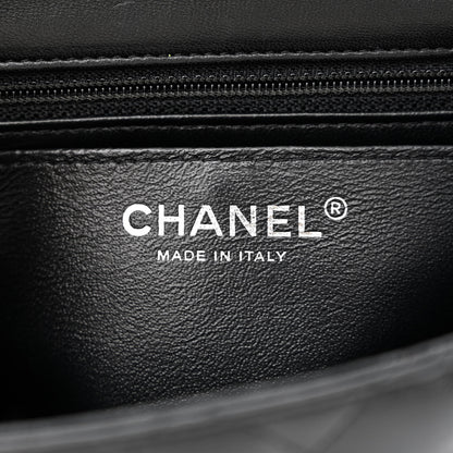 Chanel Lambskin Quilted Mini Square Flap Black 6 of 10