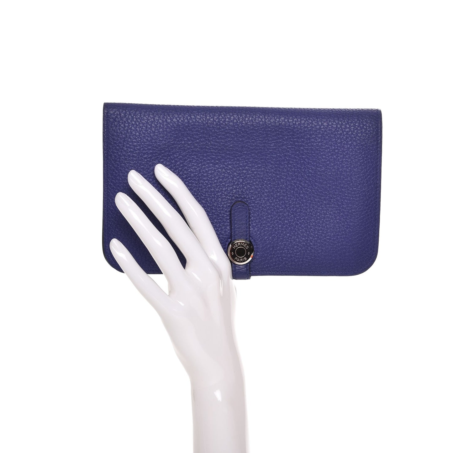 Togo Dogon Duo Wallet Bleu Electrique