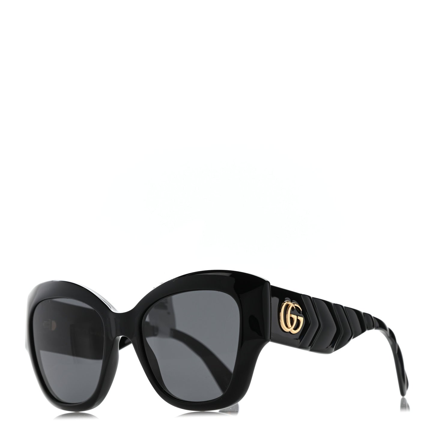 Acetate GG Butterfly Sunglasses GG0808S Black