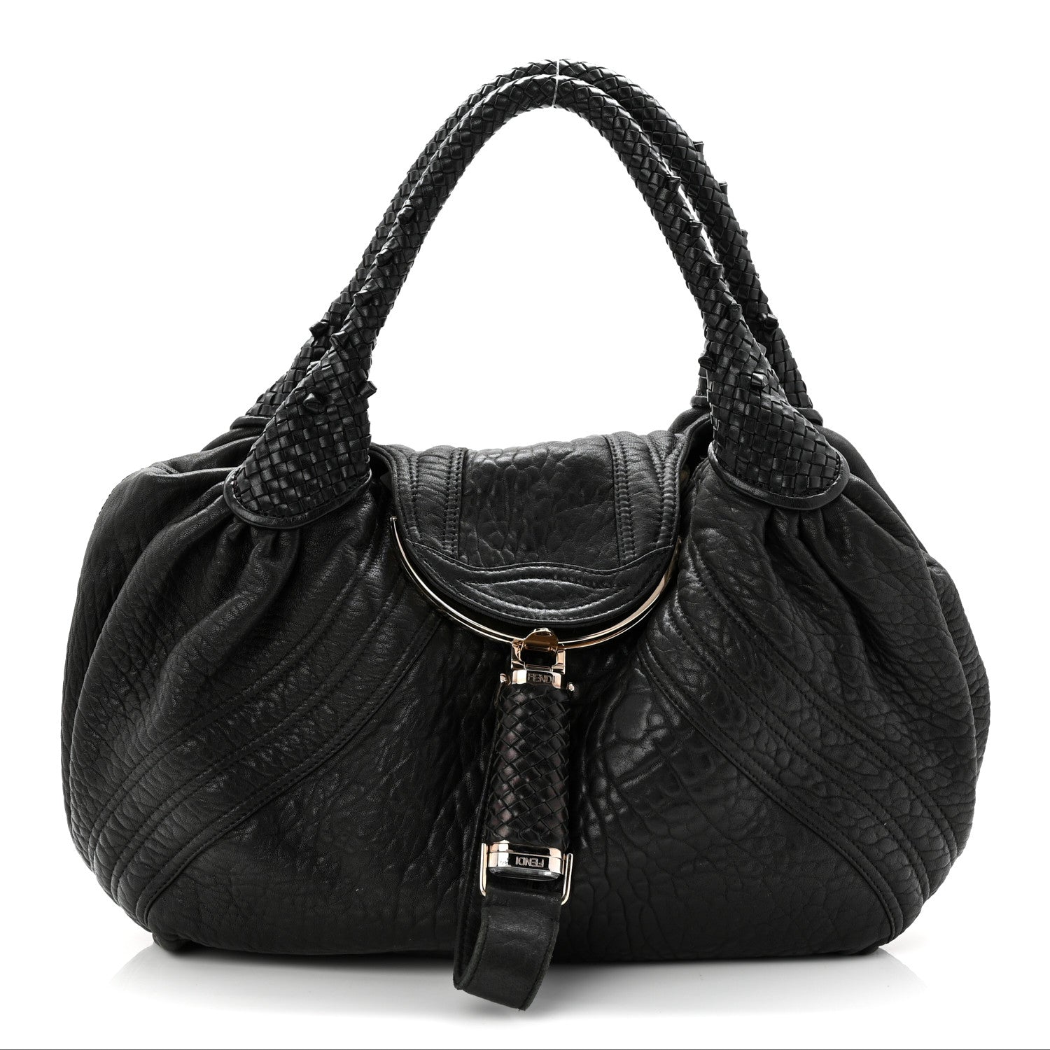 Fendi Nappa Nuvolata Spy Black 1 of 10