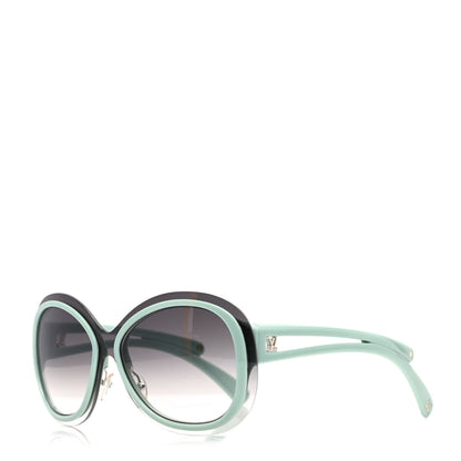 Louis Vuitton Acetate Two-Tone Frame Flore Sunglasses Z0452U Green 1 of 8