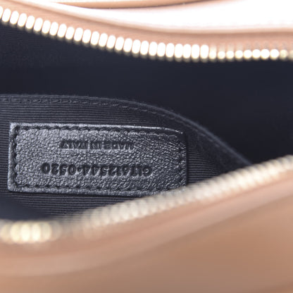 Saint Laurent Suede Matelasse Monogram Lou Camera Bag Cinnamon 7 of 13