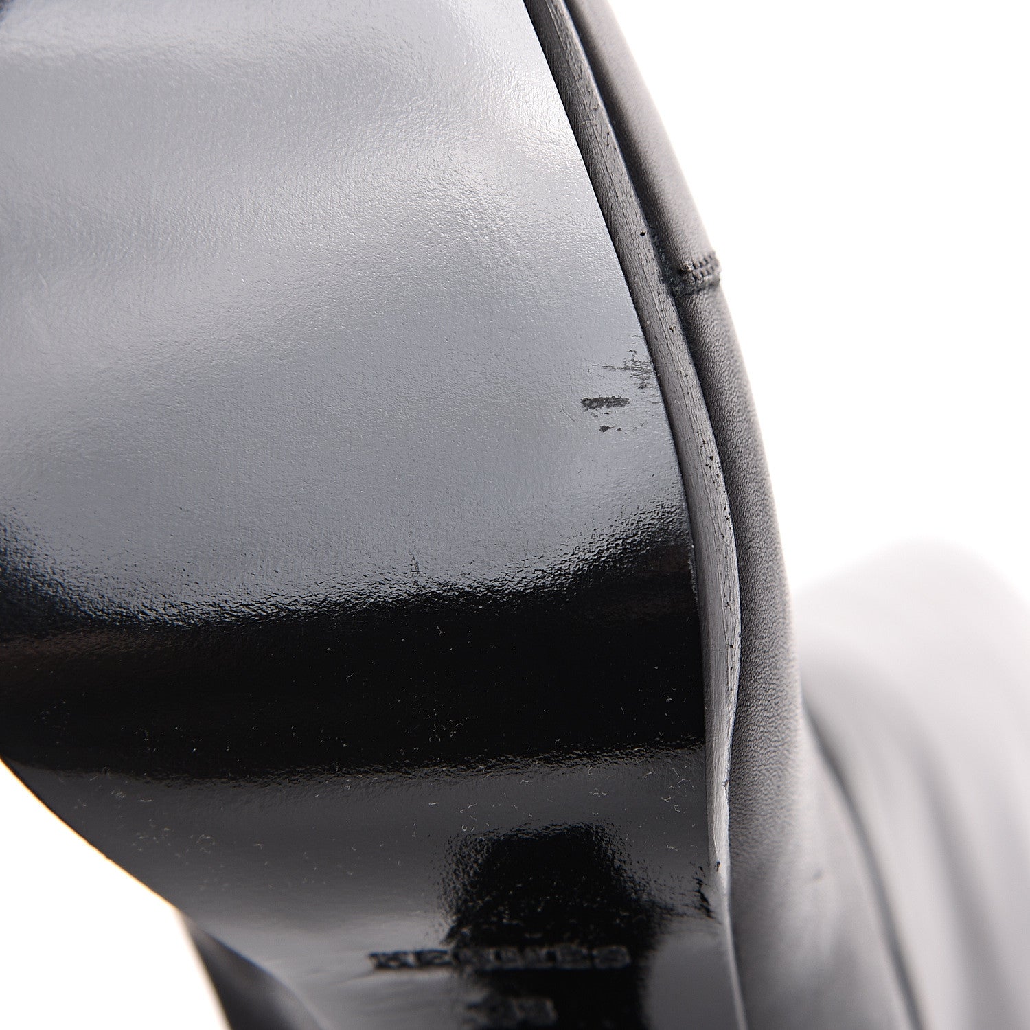 Hermes Calfskin Knee High Riding Boots 38 Black 6 of 8