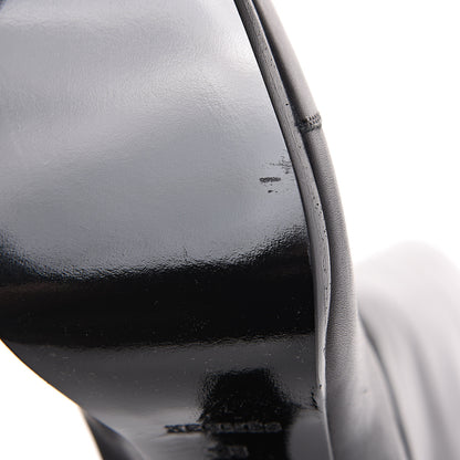 Hermes Calfskin Knee High Riding Boots 38 Black 6 of 8