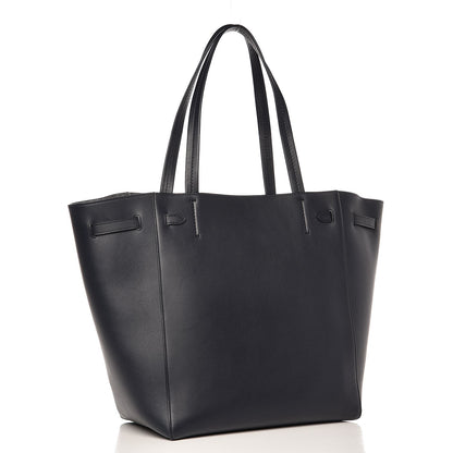 Celine Smooth Calfskin Small Tassel Cabas Phantom Navy Blue 3 of 7