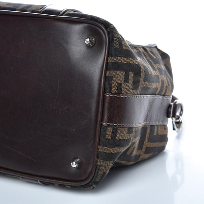 Fendi Zucca Boston Tobacco 14 of 17