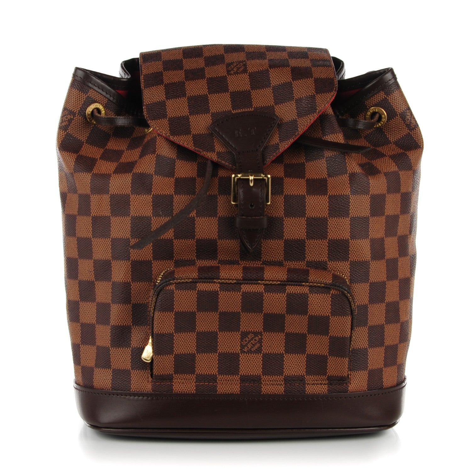 Louis Vuitton Damier Ebene Montsouris MM Backpack 1 of 8