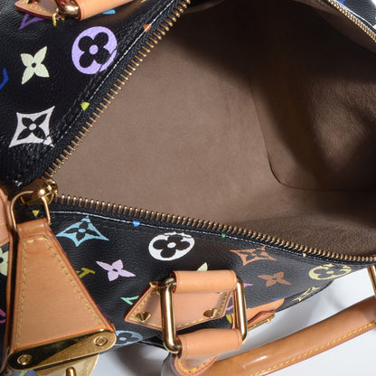Louis Vuitton Monogram Multicolor Speedy 30 Black 6 of 7