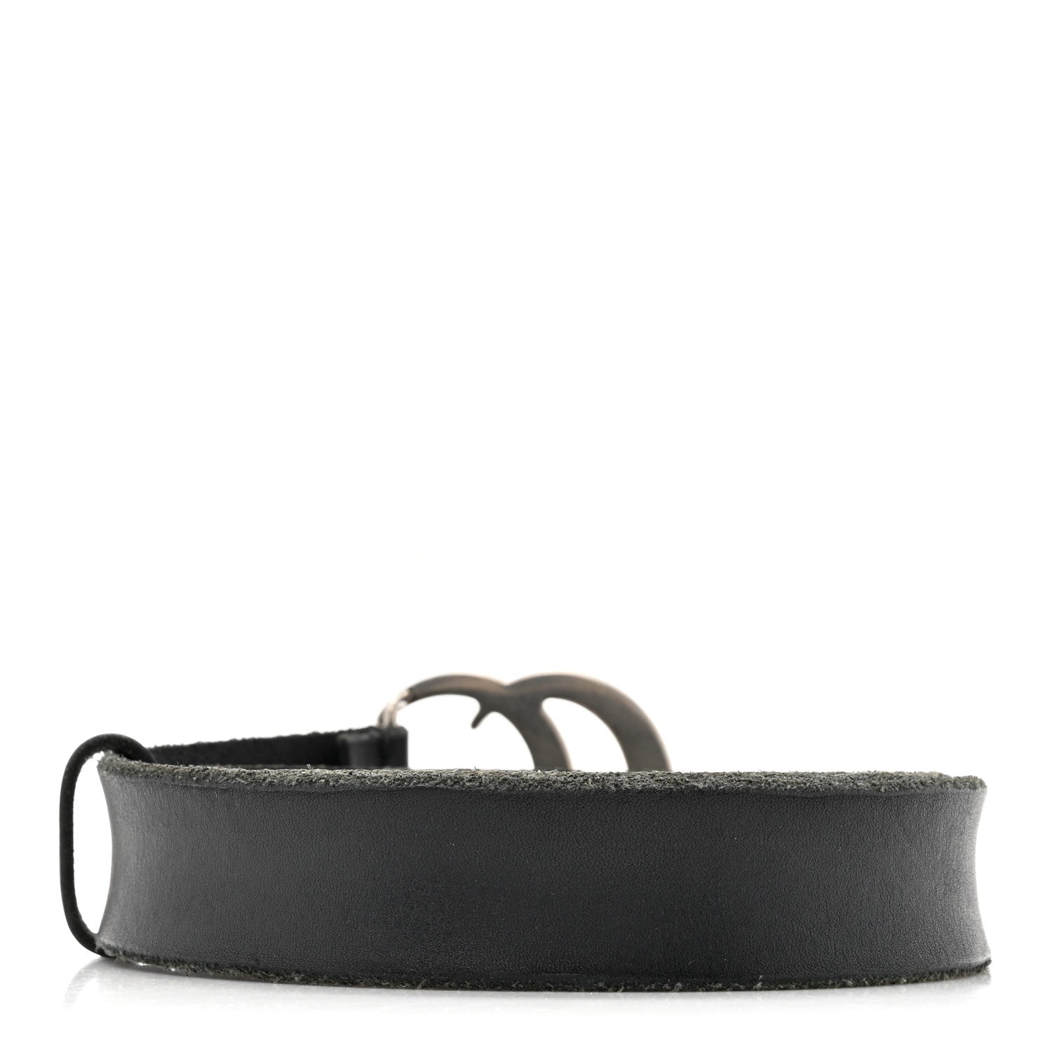 Gucci Faded Calfskin Double G 30mm Belt 70 28 Black 2 of 5