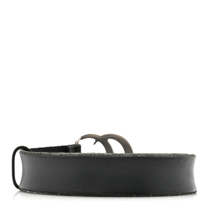 Gucci Faded Calfskin Double G 30mm Belt 70 28 Black 2 of 5