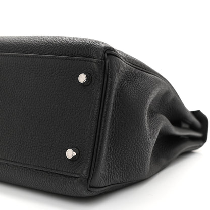 Hermes Togo Kelly Retourne 32 Black 10 of 14
